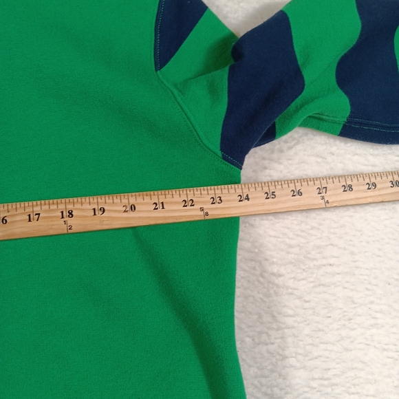 Polo by Ralph Lauren Green and Navy Hoodie - Picture 9 of 11